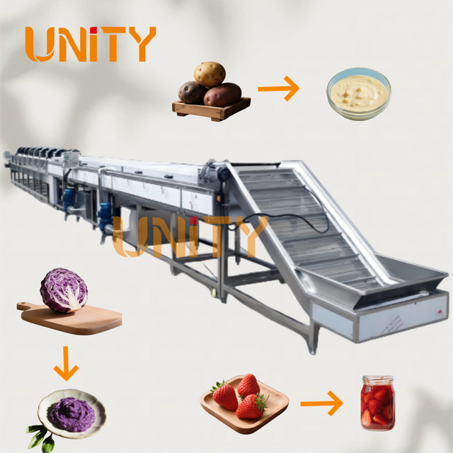 Fully Auto Industrial Potato Paste Processing Line Pasteurizer Food Sterilizer Ketchup Sauce Vegetable Fruit Jam Pasteurizer Production