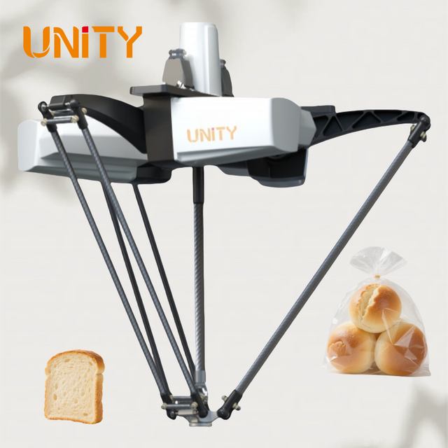 Delta Robots for Small Bread Production, Sorting And Packaging
