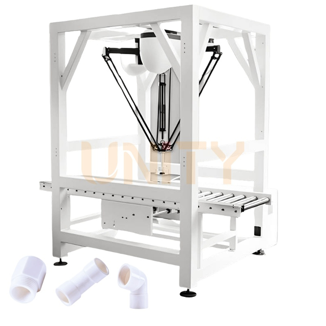 High Speed PP Fittings Sorting Delta Robot Solution
