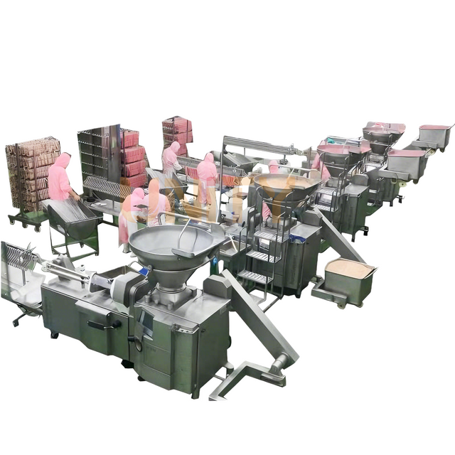 Automatic Frankfurters Sausage Hot Dog Ham Sorting Production Line 