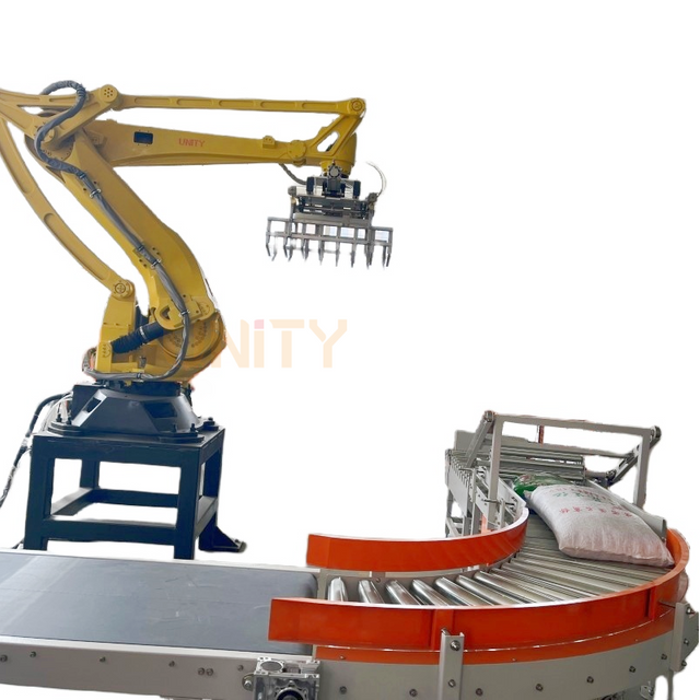 Automatic Palletizer Flour/rice/feed/fertilizer/cement Bags Palletizing Robot