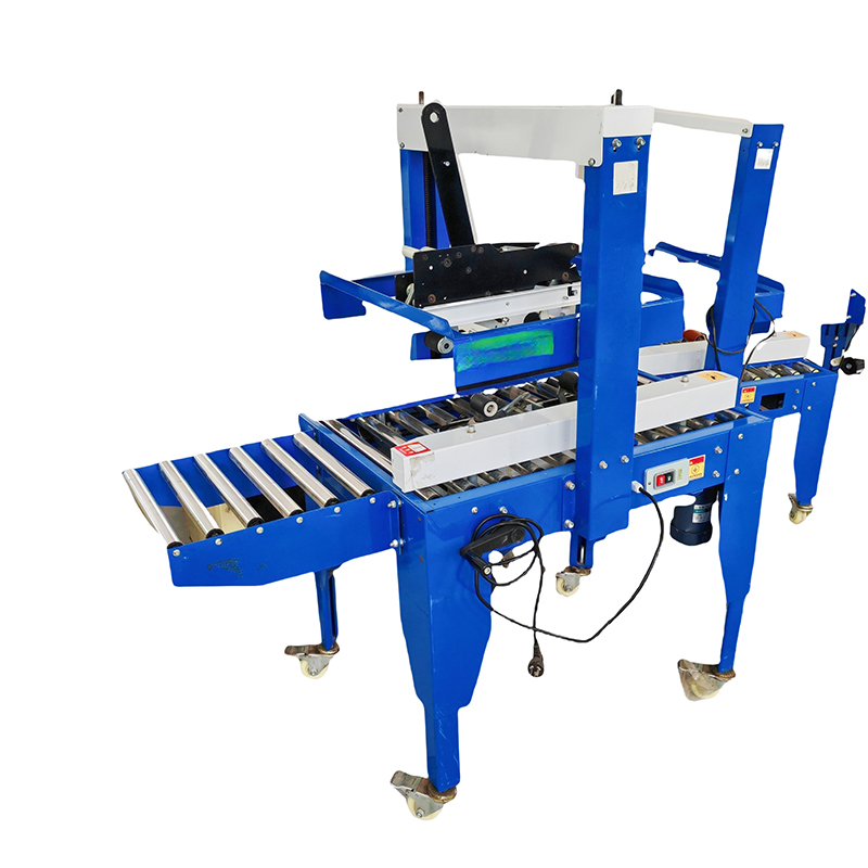 Top and Bottom Side Belt Small Business Case Carton Box Sealer Packaging Machine