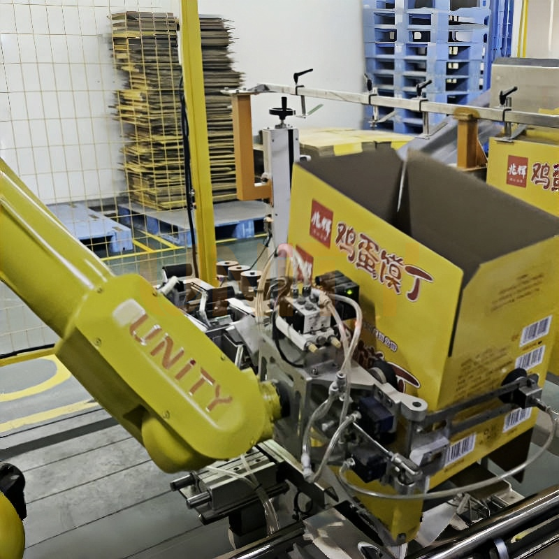 Automatic Robotic Carton Erector Machine 