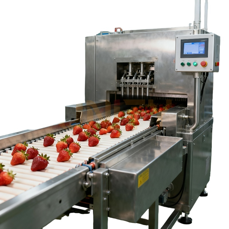 Fully Automatic Strawberry Calyx And Leaf Remover Robot