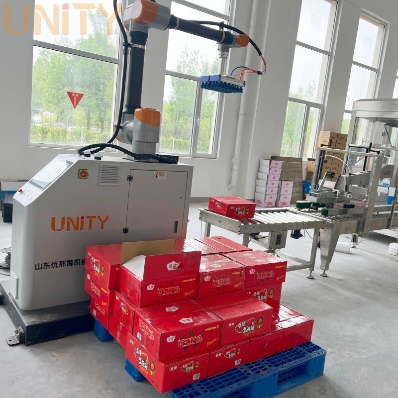 Factory Direct Cobot Robot Automated Production Palletizing Robot Palletizer Price 