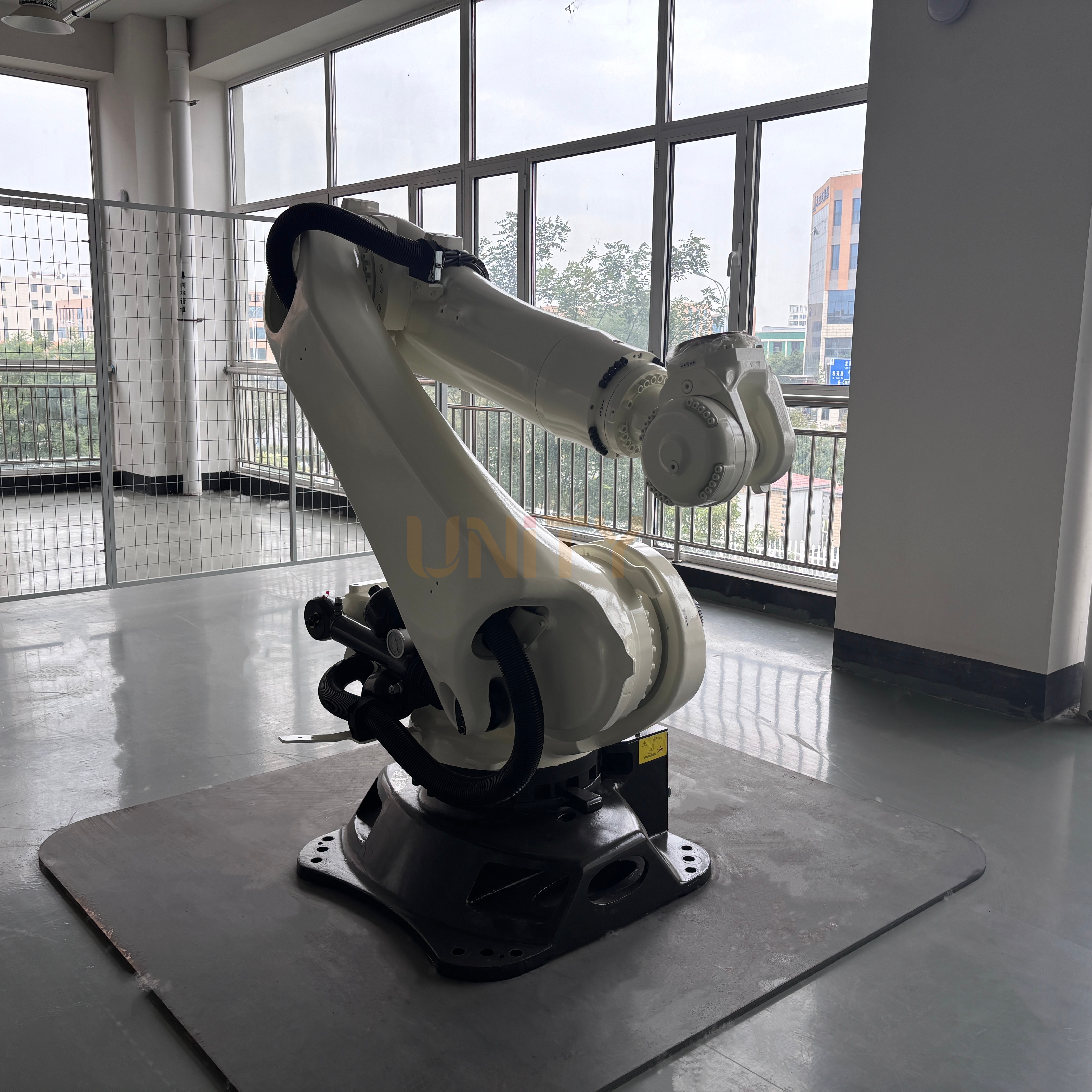 Automatic Palletizing Robot Payload 50kg Bag Palletizer Machine