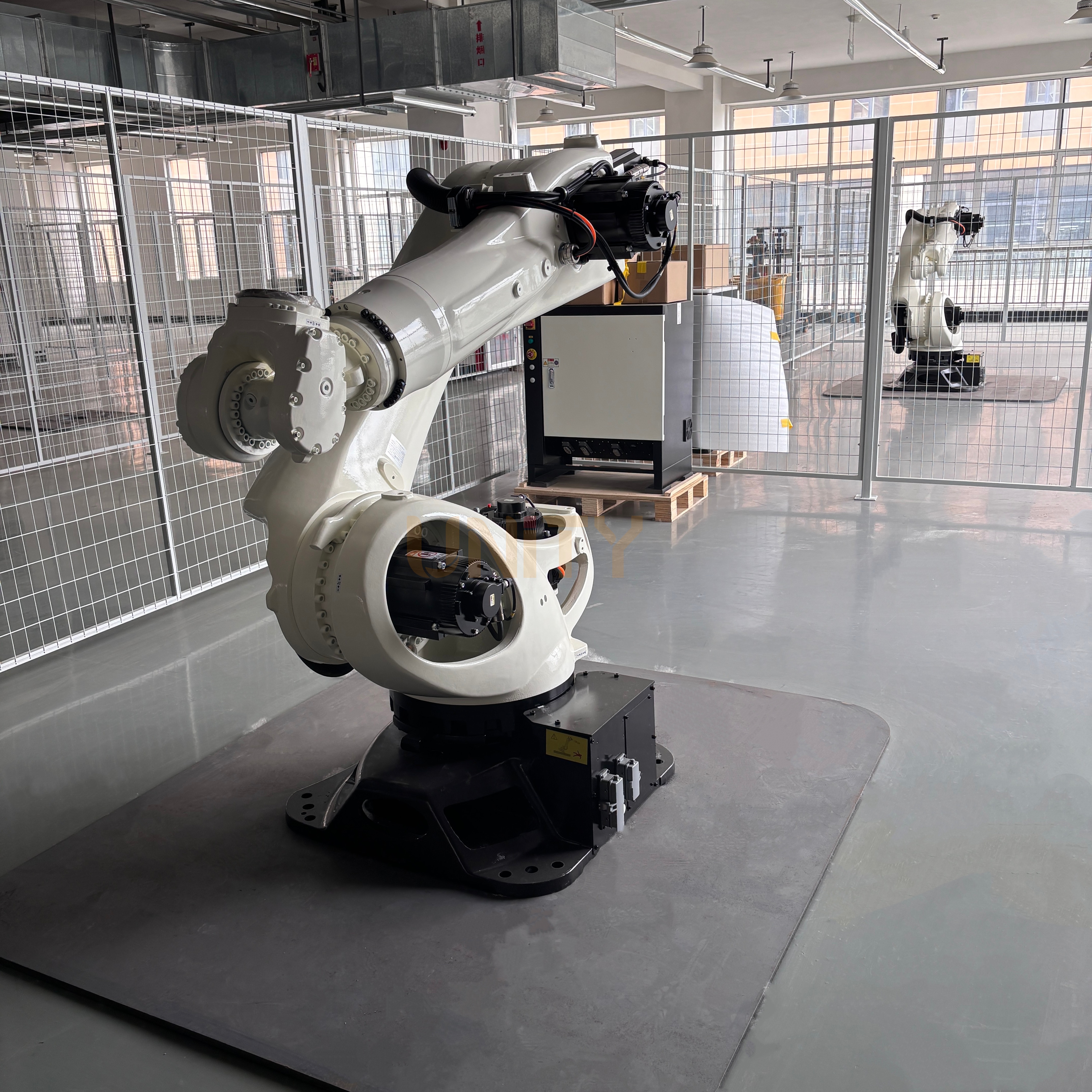 Automatic Palletizing Robot Payload 50kg Bag Palletizer Machine