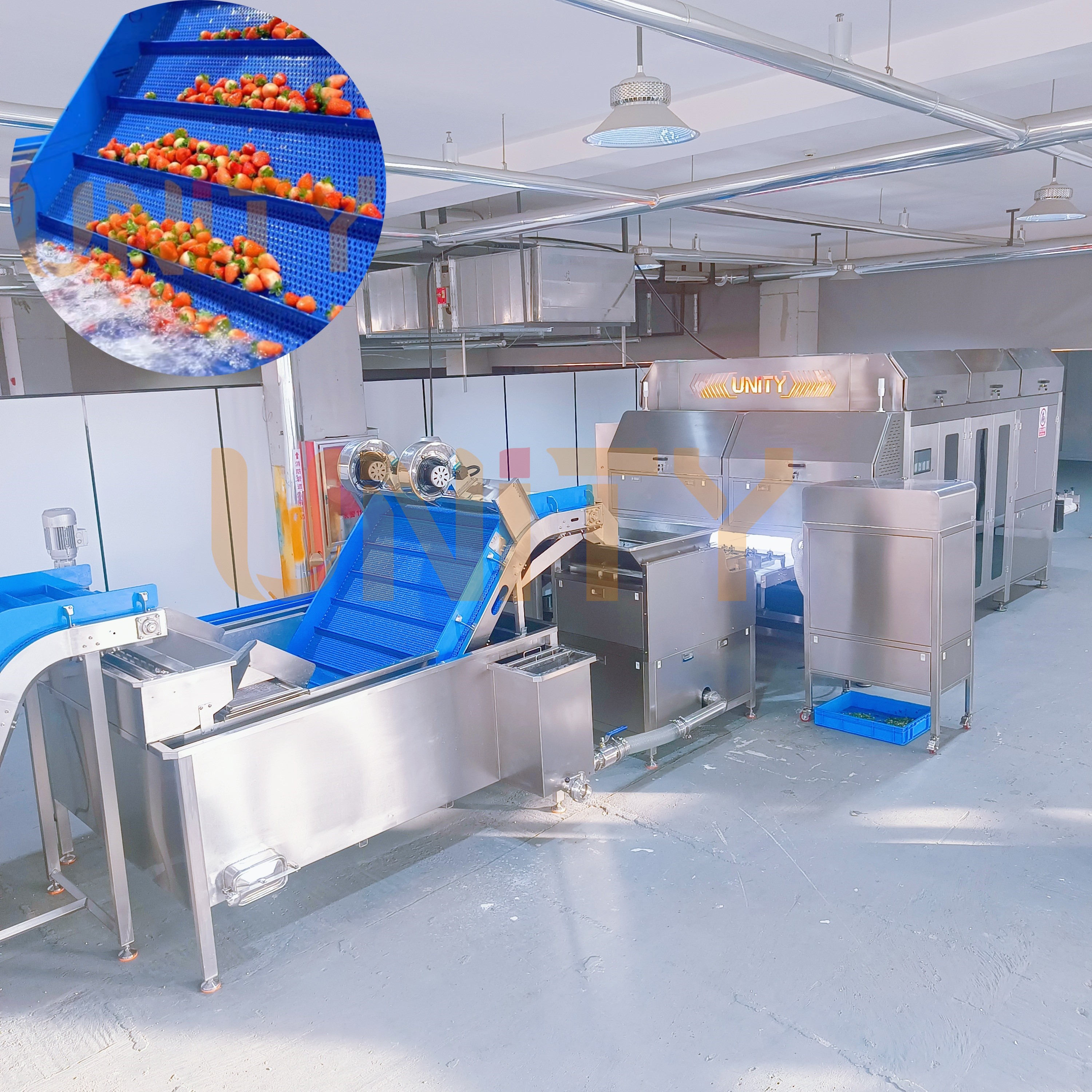 Fully Automatic Strawberries Capper De-Calyx System