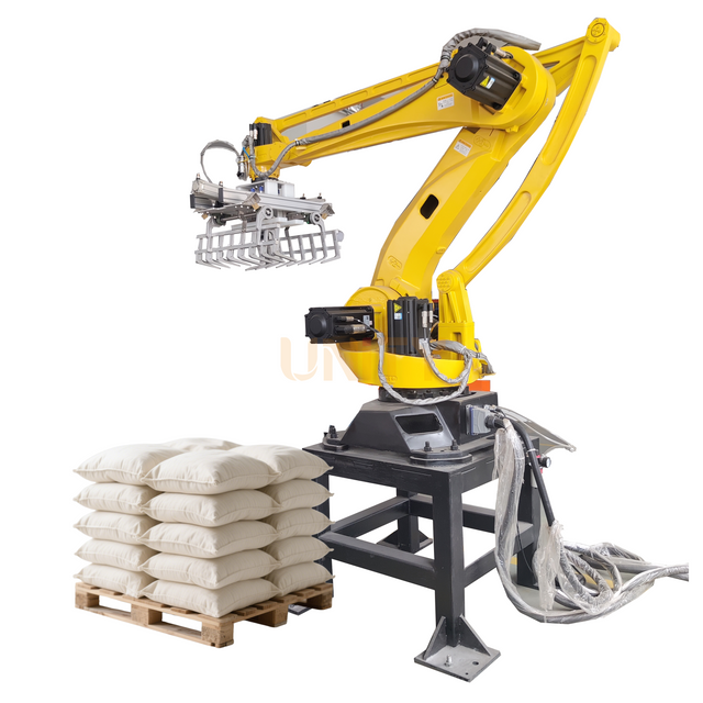 Automatic Robotic Palletizing Industrial Robot Bags Palletizer