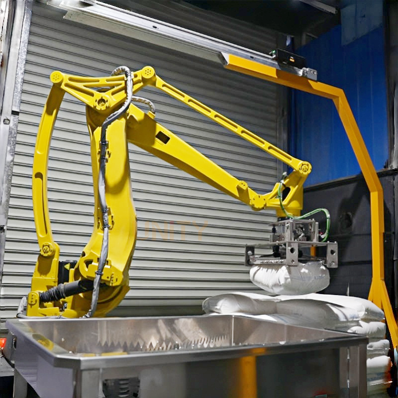 Animal Feed/Flour Bags Depalletizer Depalletizing Robot