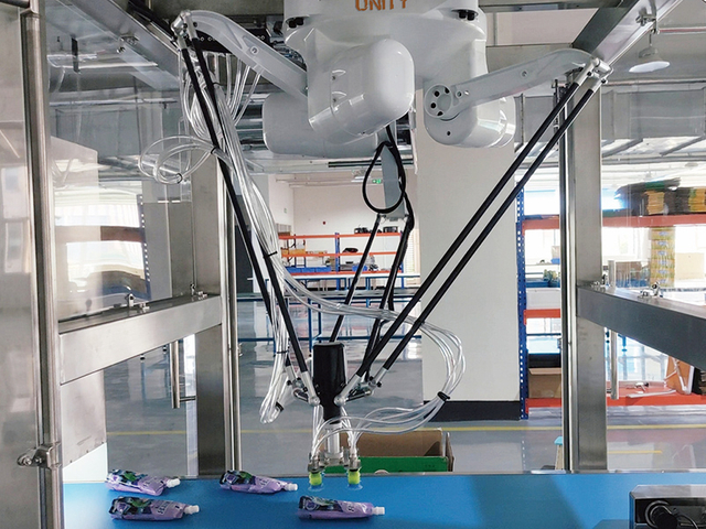 CNC machine in precision operation