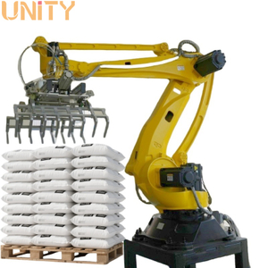 Factory Manufacturer Automatic Industrial Robot Palletizer Palletizing Robot for Cartons/Bags/Vegetable boxes/Frozen fish/Egg trays/Beer boxes/Water buckets