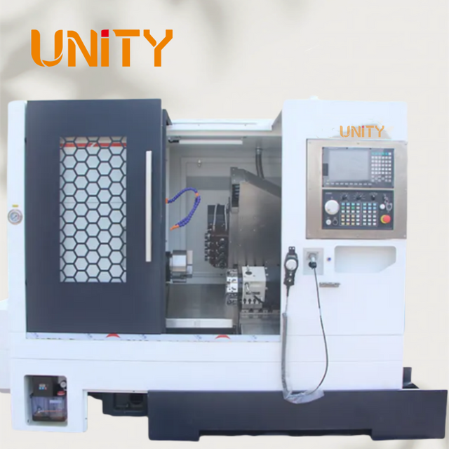 High Precision CNC Lathe Turning Center Slant Bed Machine