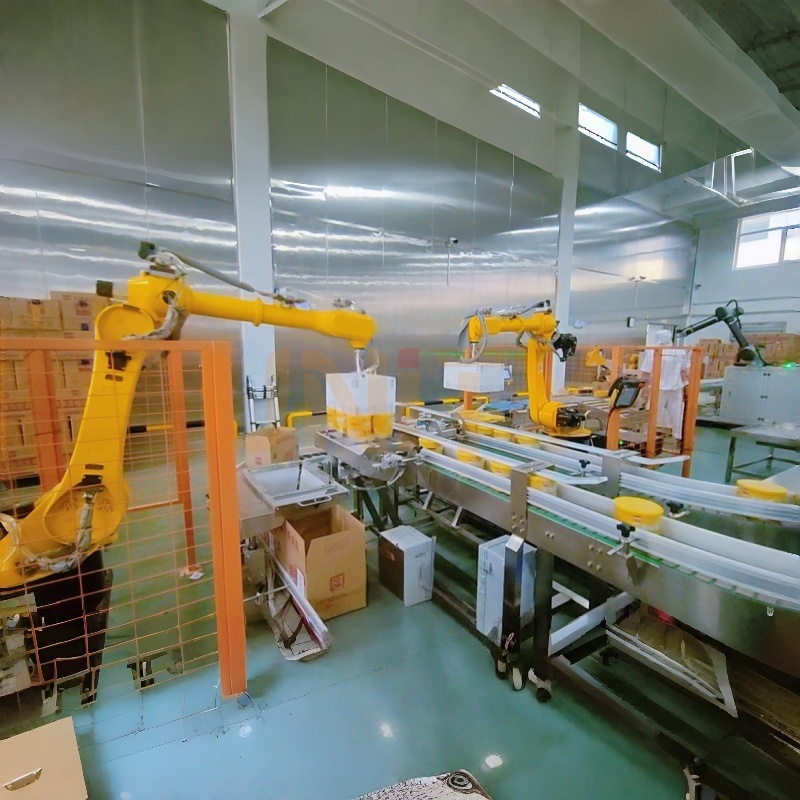 Fully Automated Case Packing Solution for Cup-Packed Food