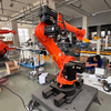25kg Bags Robotic Palletizer for Flour Bags Production Packaging Line