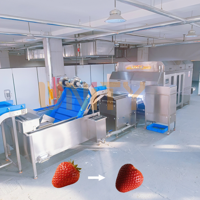 Fully Automatic Strawberry Calyx And Leaf Remover Robot