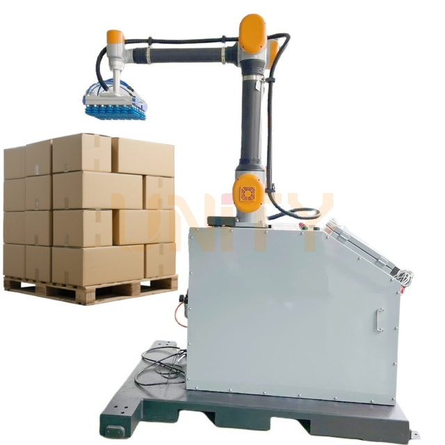 Safe Operation In Stock Cobot Palletizer with Radar Detection