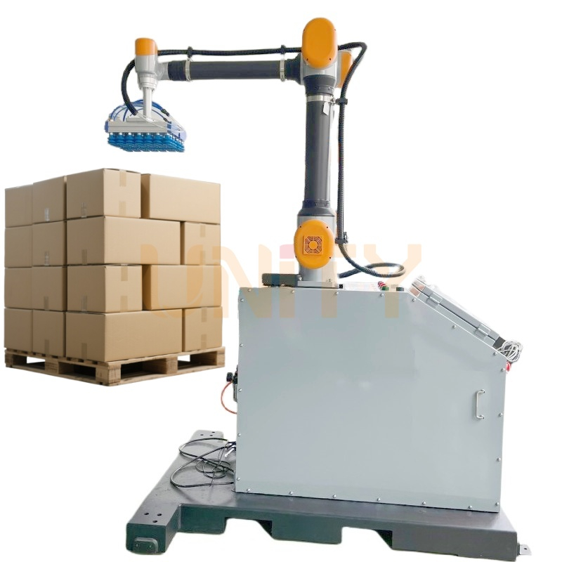 Safe Operation In Stock Cobot Palletizer with Radar Detection