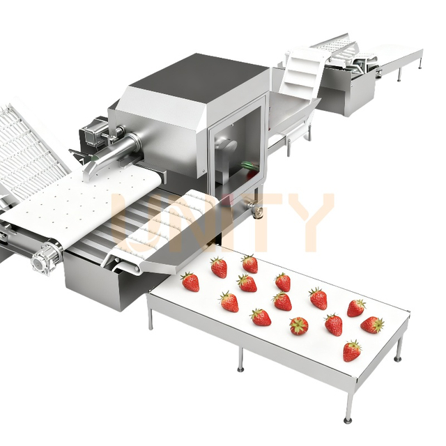 Fully Automatic Strawberries Capper De-Calyx System