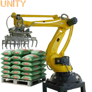 Factory Direct Fully Automatic Palletizing Robot 50KG 180KG Robot Palletizer for Palletizing Cartons/Bags/Metal Sheets