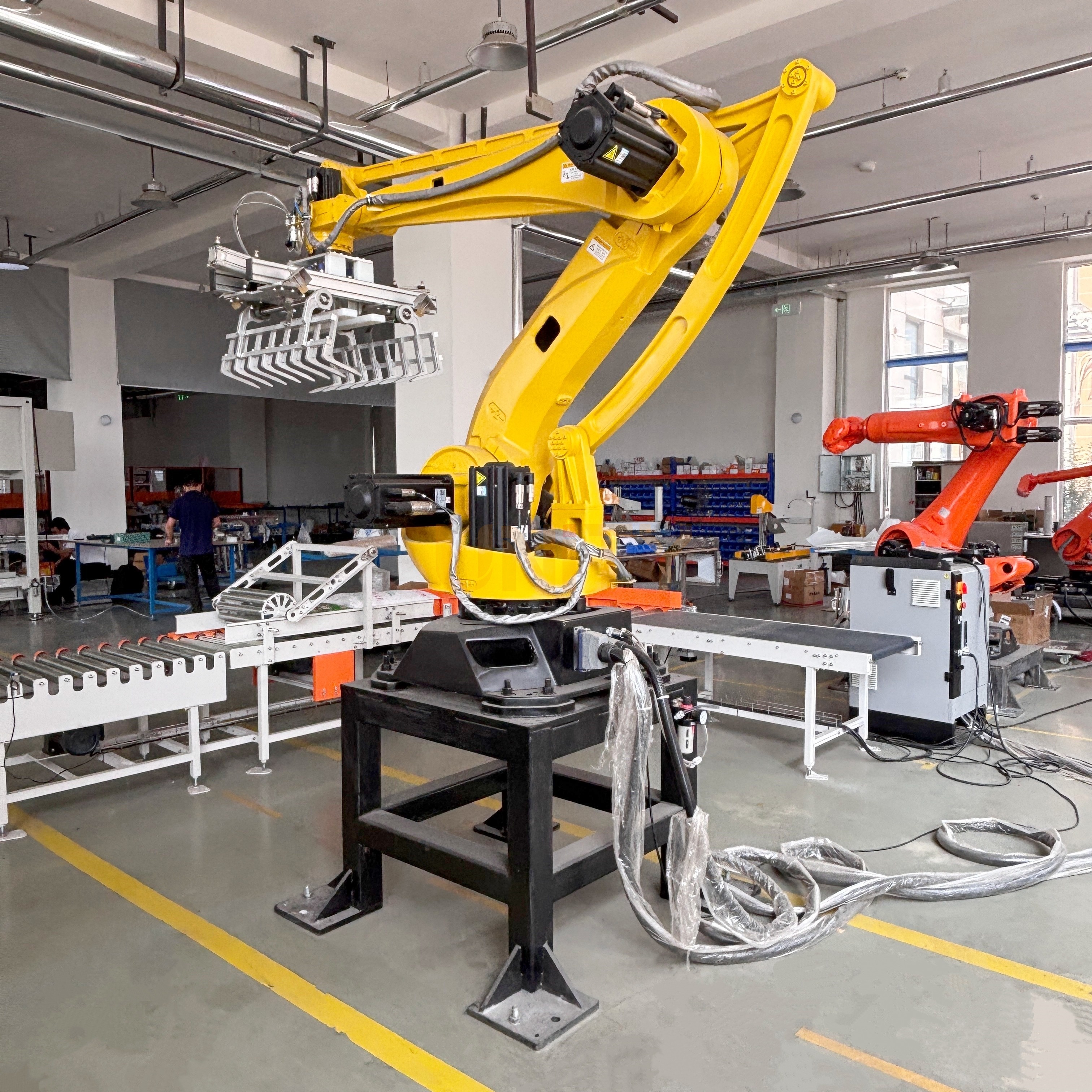 Automatic Robotic Palletizing Industrial Robot Bags Palletizer