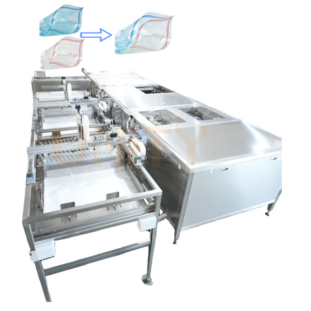 Automatic Dual Bags Inserting Machine for Medical Industry
