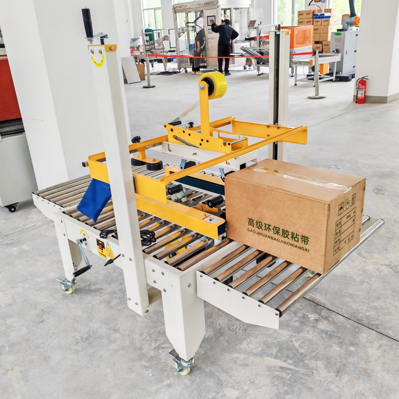 Unity Semi Automatic Carton Erecting Box Folding Closing and Taping Carton Sealing Machine