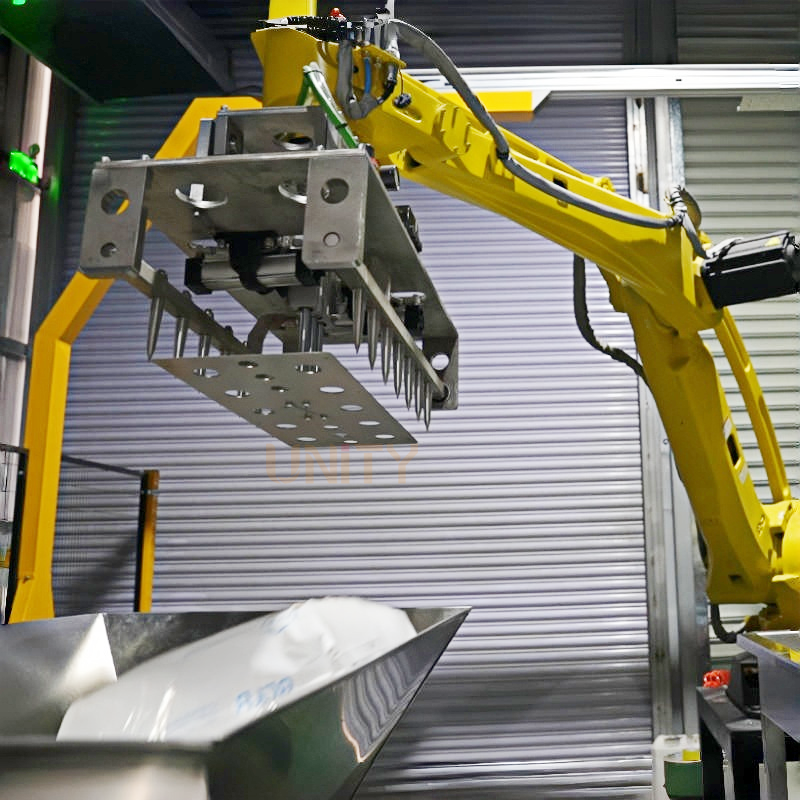 Animal Feed/Flour Bags Depalletizer Depalletizing Robot