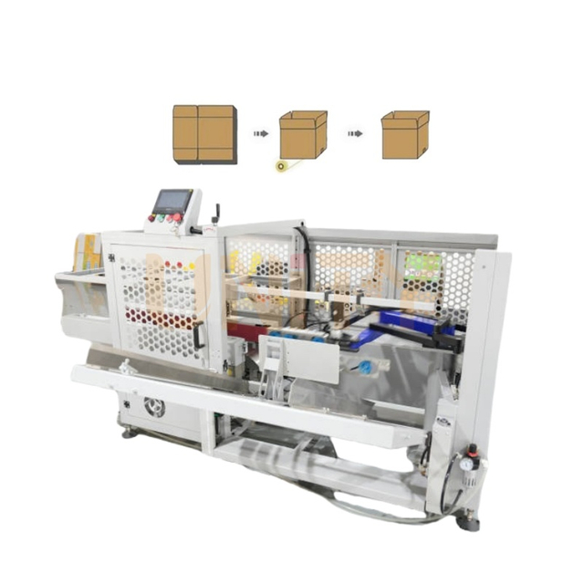 High Speed Case Erector With Bottom Tape Sealing